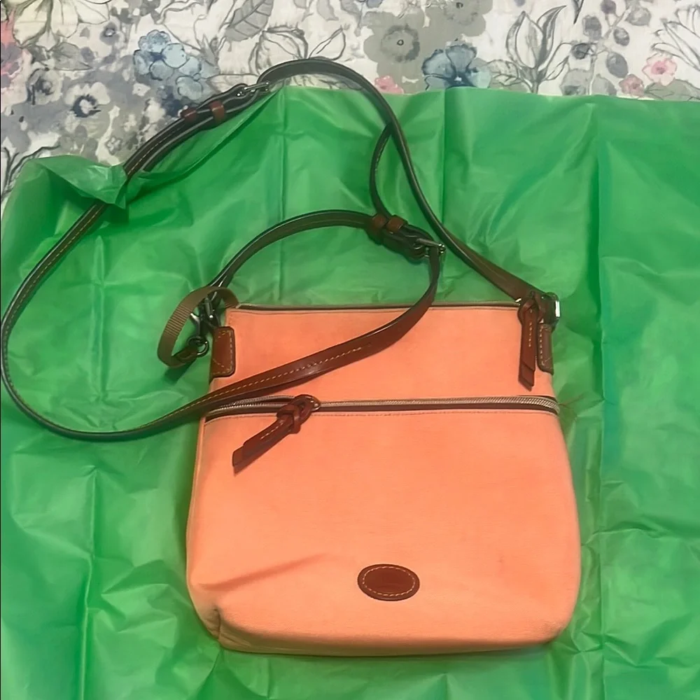 Dooney & Bourke Peach Crossbody Bag